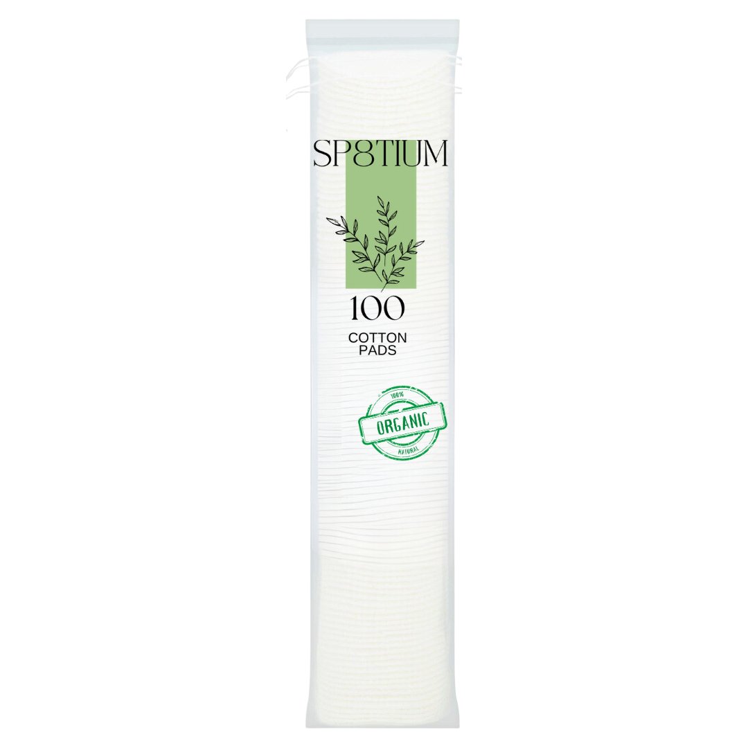 SP8TIUM Cotton Pads Non - Fleecing No Shed Makeup Remover - SP8TIUM