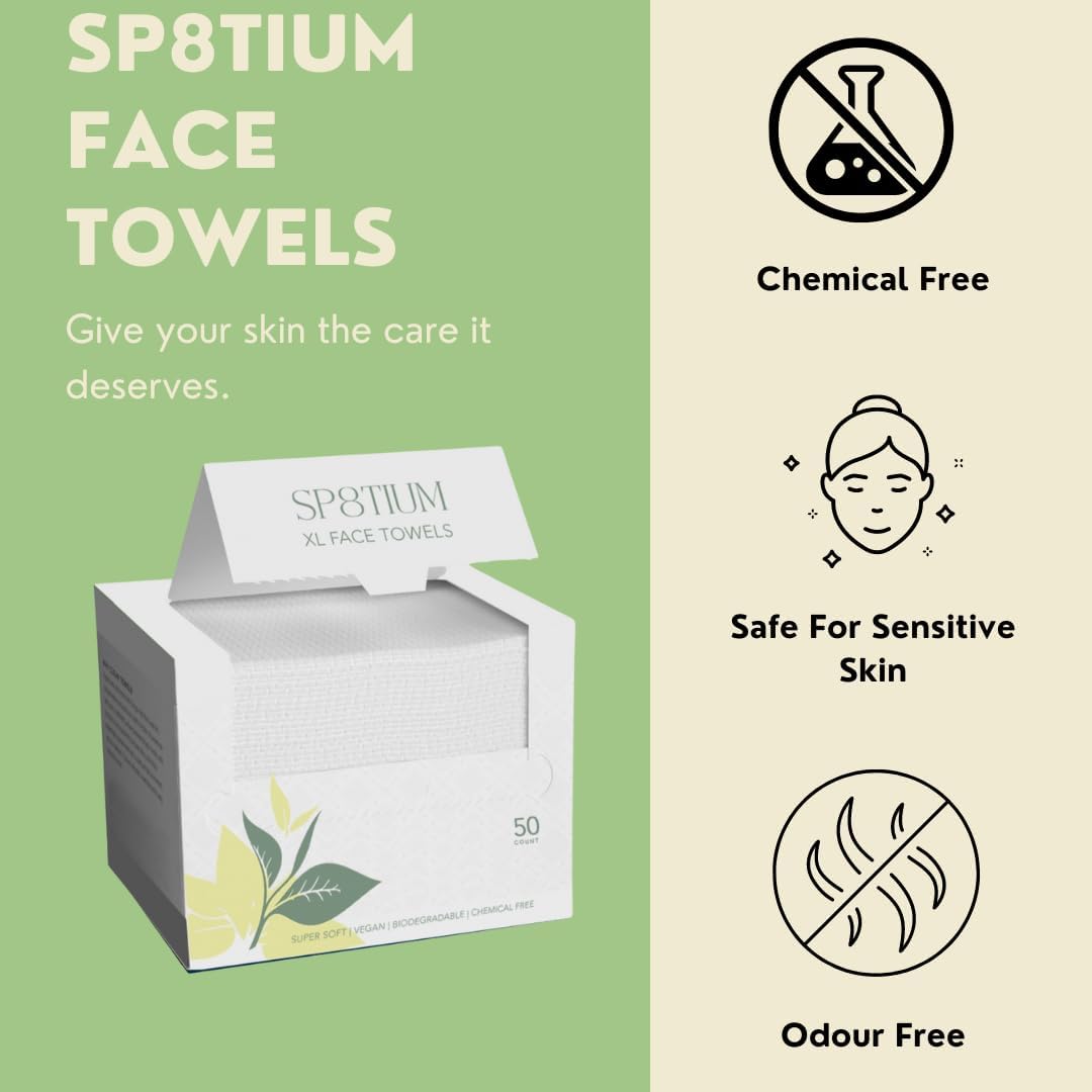 SP8TIUM Disposable Face Towel XL - SP8TIUM